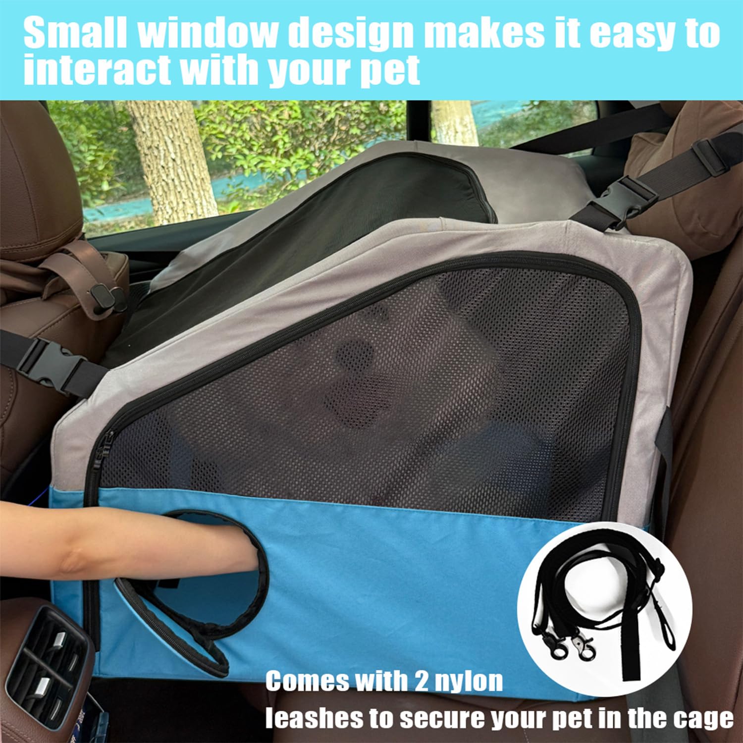 Tyalez crate folded with alloy frame for easy storage and transport.