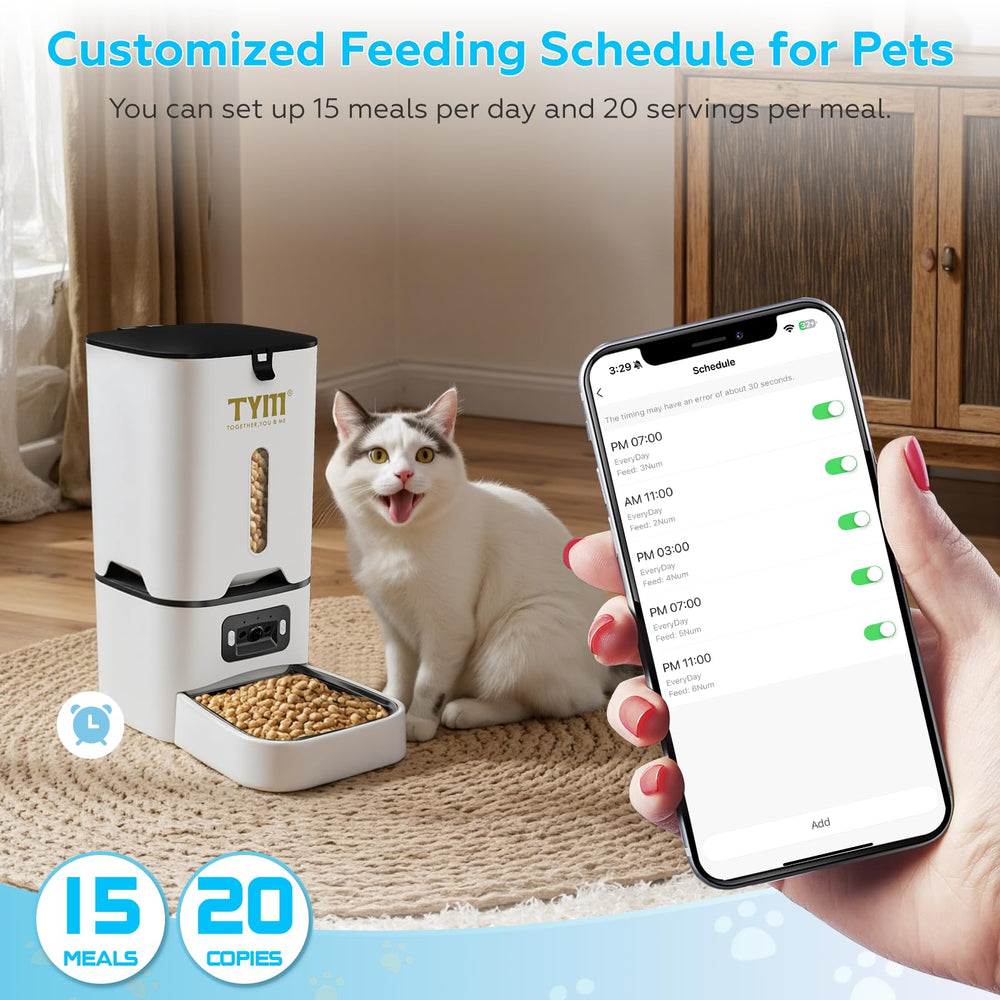 TYM 1080P camera with night vision captures meal moments