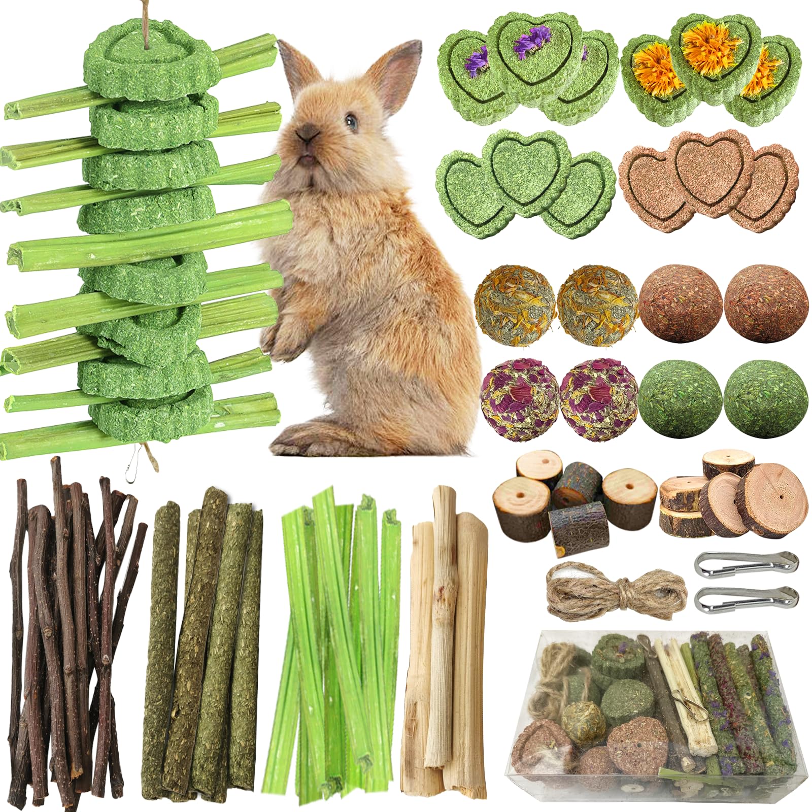 Tyotrbs Transparent Box and Sisal Rope enable organized storage and more play.