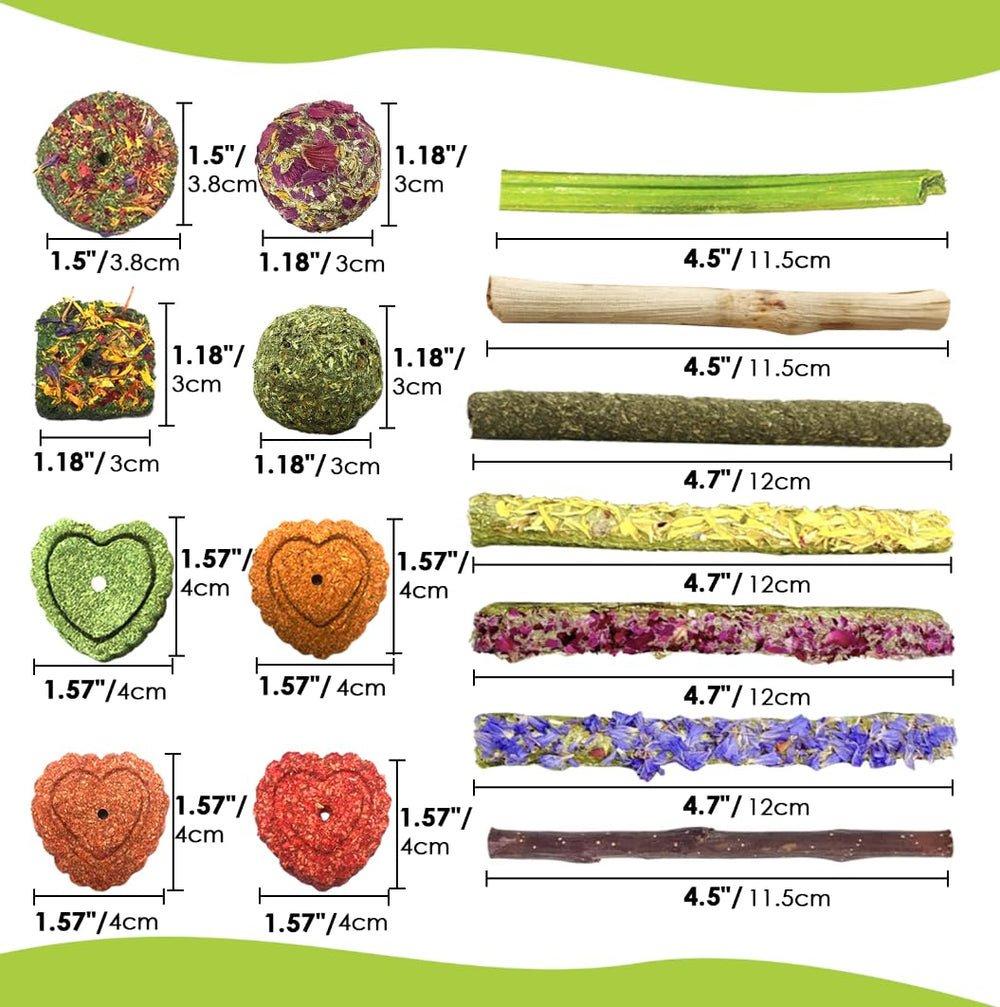 Tyotrbs small pets visual focus: suitable for rabbits, hamsters, chinchillas for enrichment