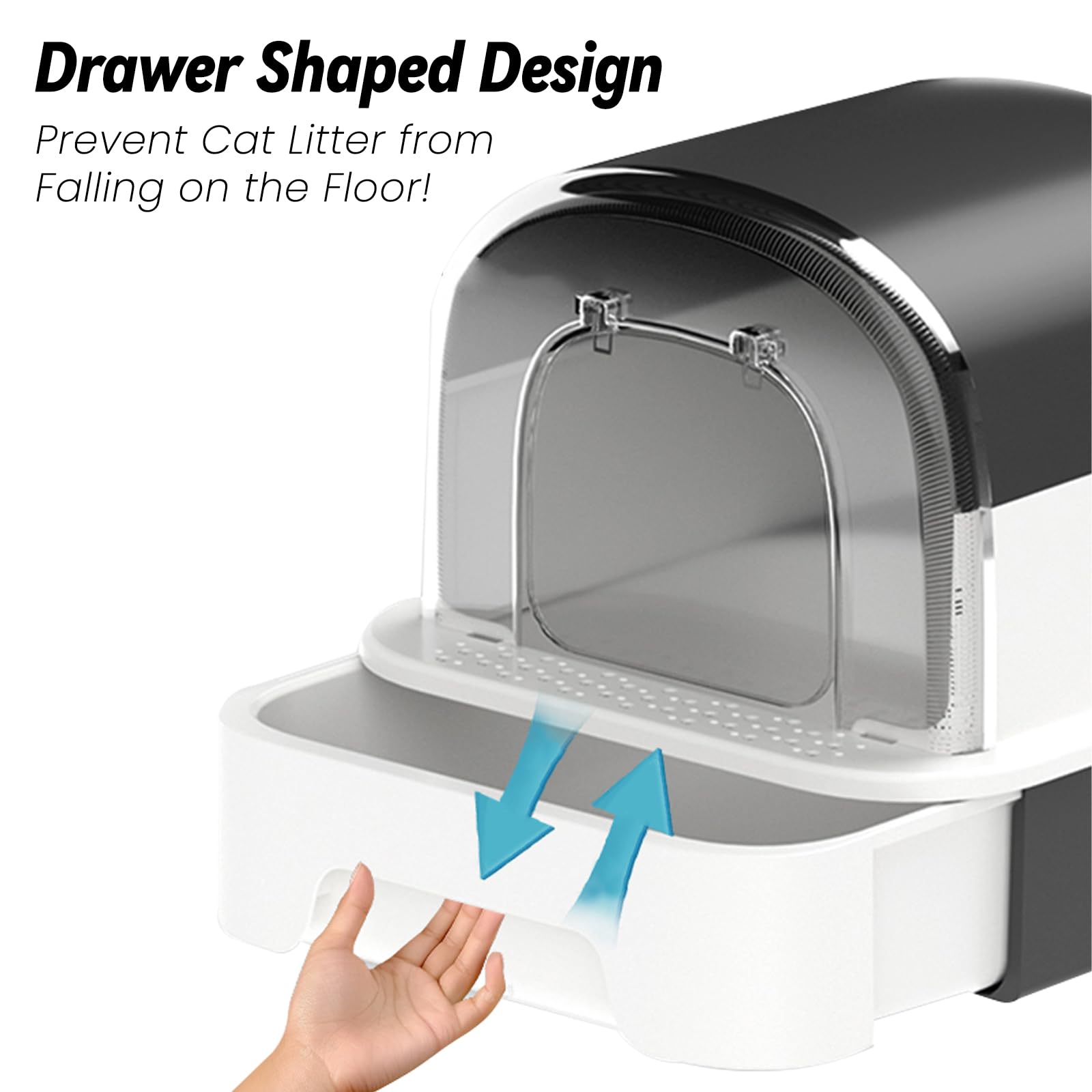TZHYKPHOME anti-splash top-entry view highlights cleaner spills.