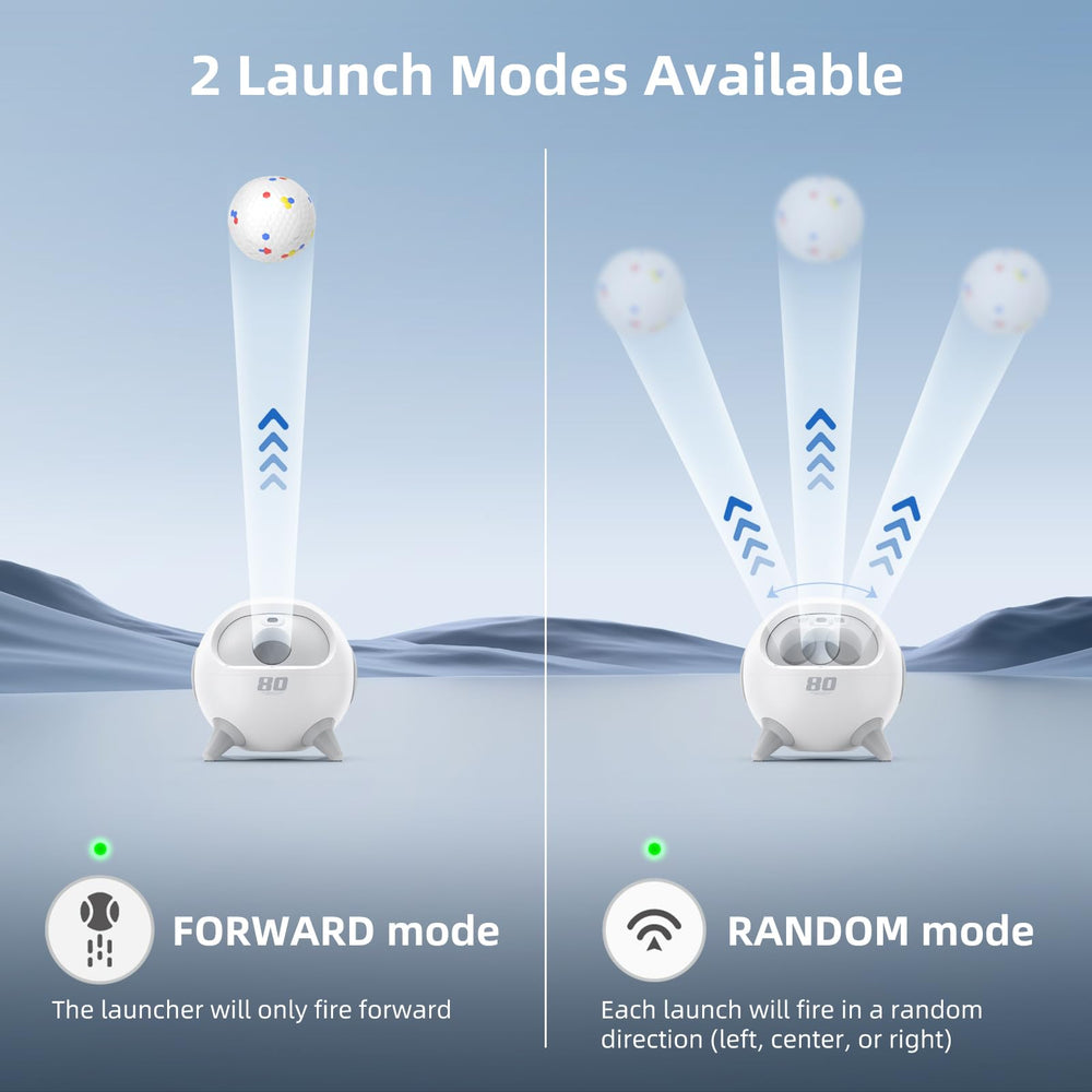uahpet automatic ball launcher distance range from 20 to 80 feet for flexible play spaces.