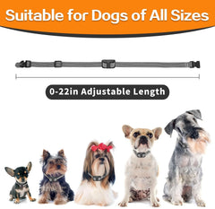 UbaNinva lightweight collar at 1.2 oz keeps your dog comfortable.