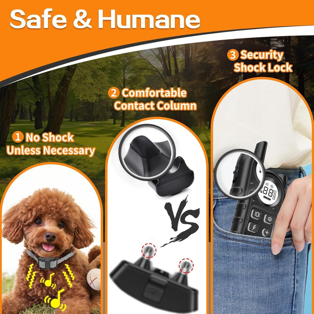 UbaNinva safety features include non-shock default and safety lock.