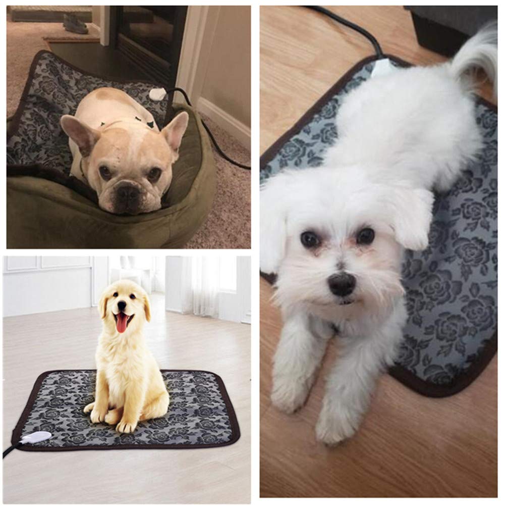 UBEI heating pad lies flat for stable placement on beds