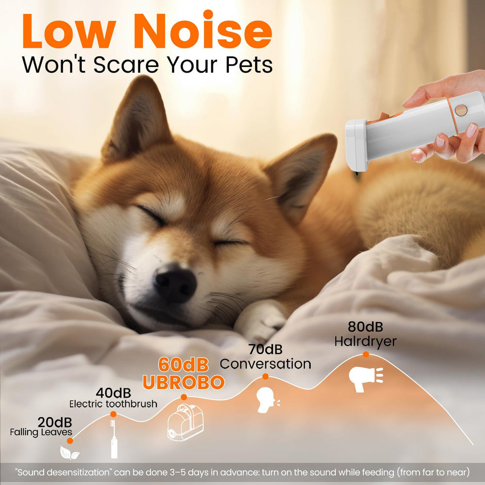 Ubrobo deshedding tool helps reduce loose fur during grooming