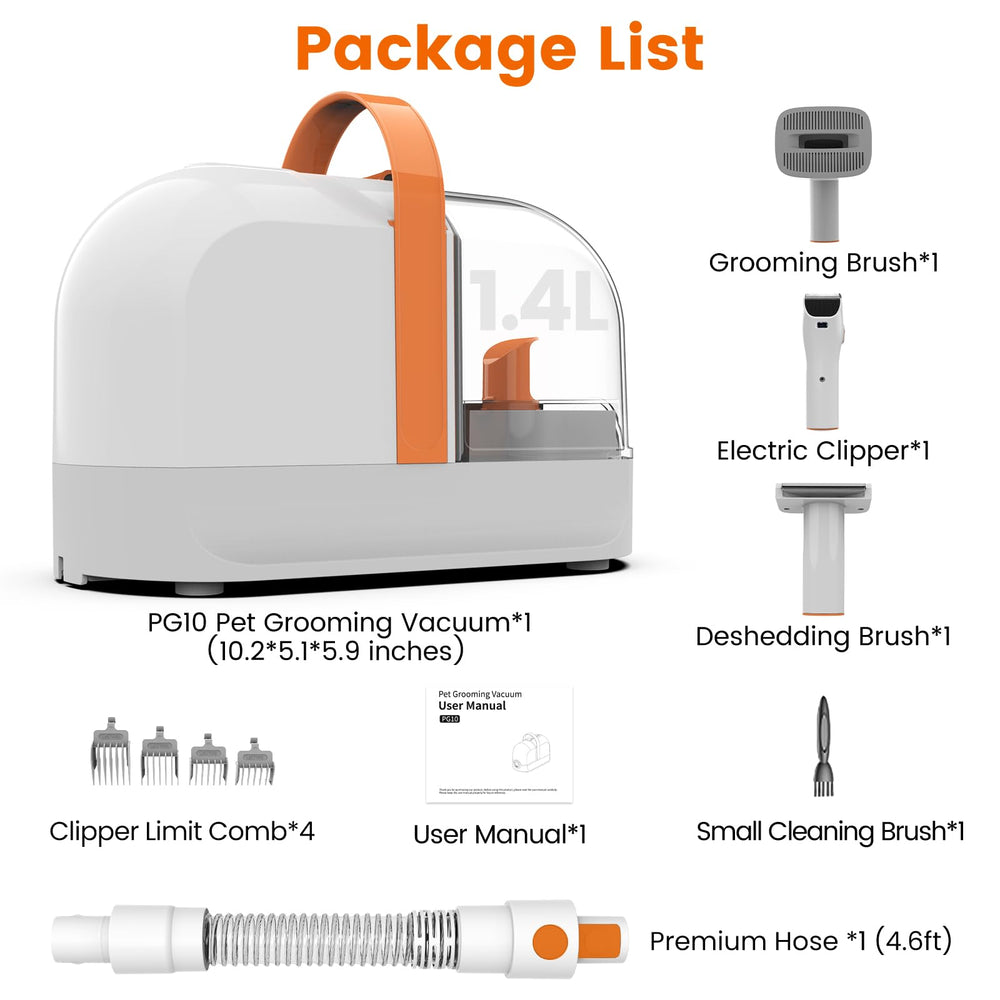 Ubrobo kit warranty and contents showcase included accessories and 1-year coverage