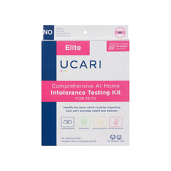 UCARI Pet Sensitivity Test overview: at-home screening for potential pet food and environment triggers.