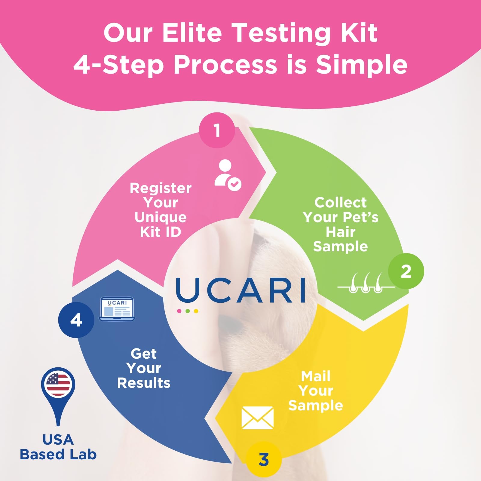 UCARI Pet Sensitivity Test results-report provides a 48-hour insights snapshot.