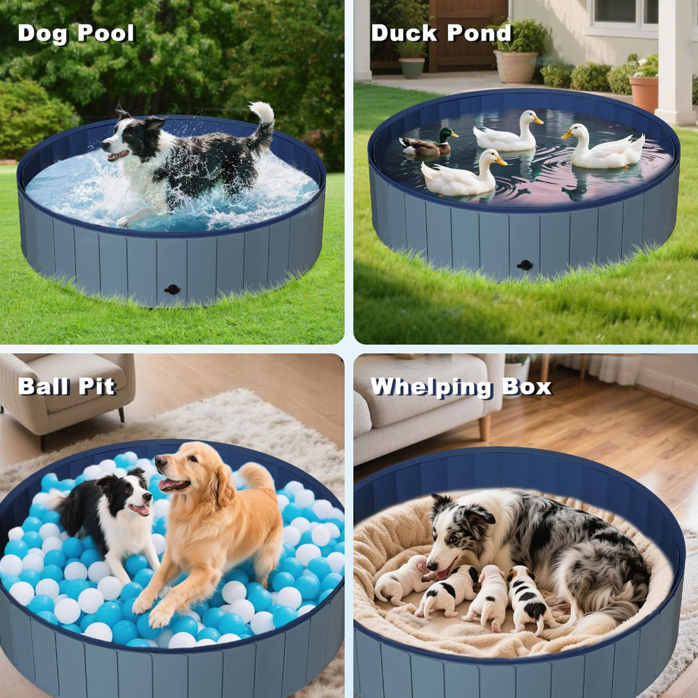 UCCY foldable dog pool used as ball pit and tub