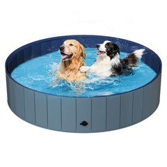 UCCY foldable dog pool XXL front view highlights ample space for large dogs' play