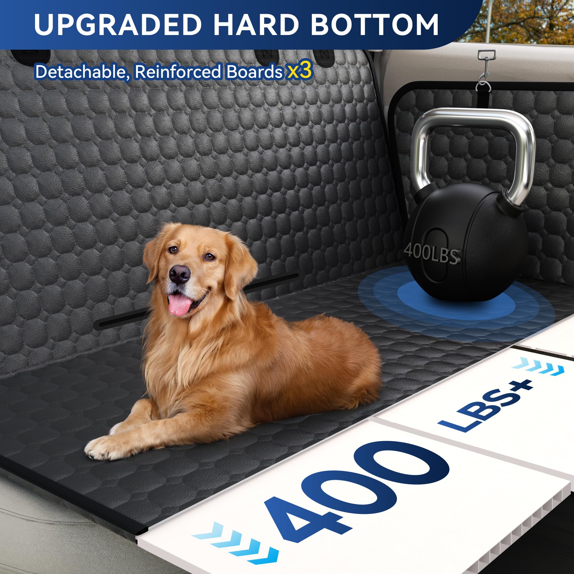 Ucolofun breathable mesh window enhances airflow and reduces pet anxiety.