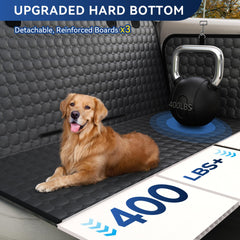 Ucolofun breathable mesh window enhances airflow and reduces pet anxiety.