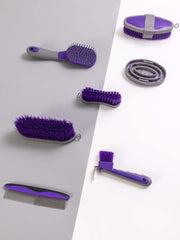 Ueemph horse grooming kit dandy brush to lift dust and loose hair.