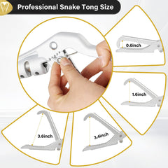 UEGHNS snake grabber tool serrated jaws for a firm non-slip grip.