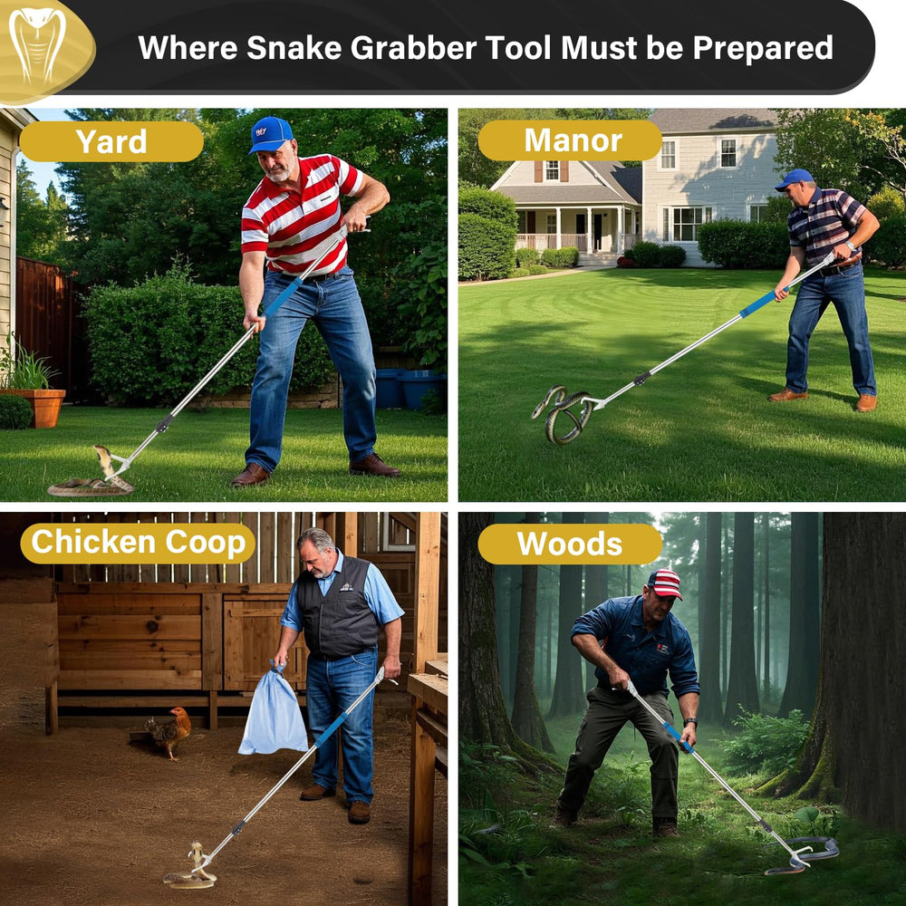 UEGHNS versatile tool for kitchen shelves trash pickup and fence maintenance.