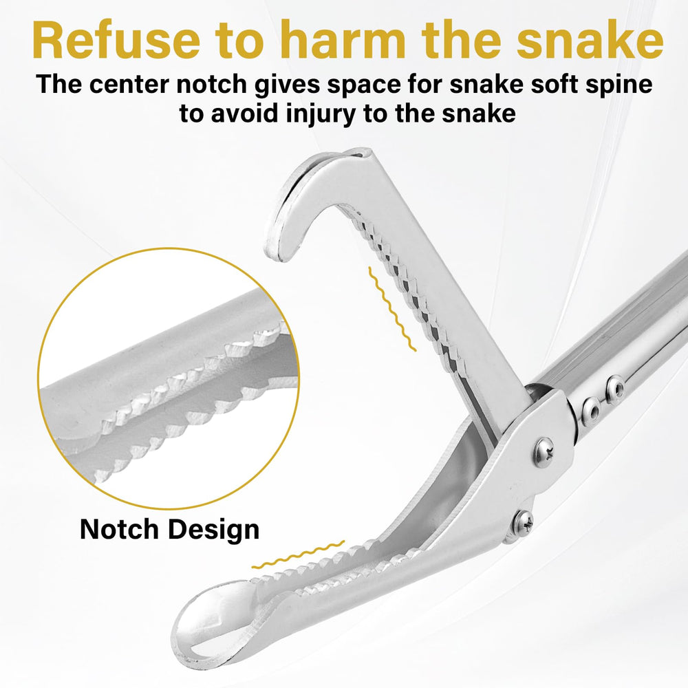 UEGHNS snake grabber tool locking latch enables controlled capture and release.