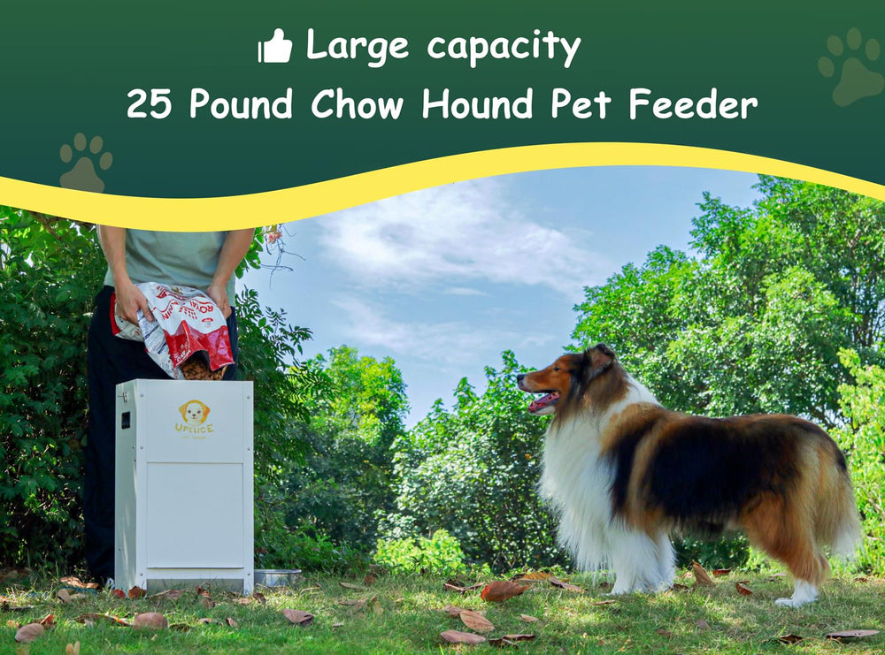UFelice dog feeder galvanized-steel-construction ensures rust resistance.