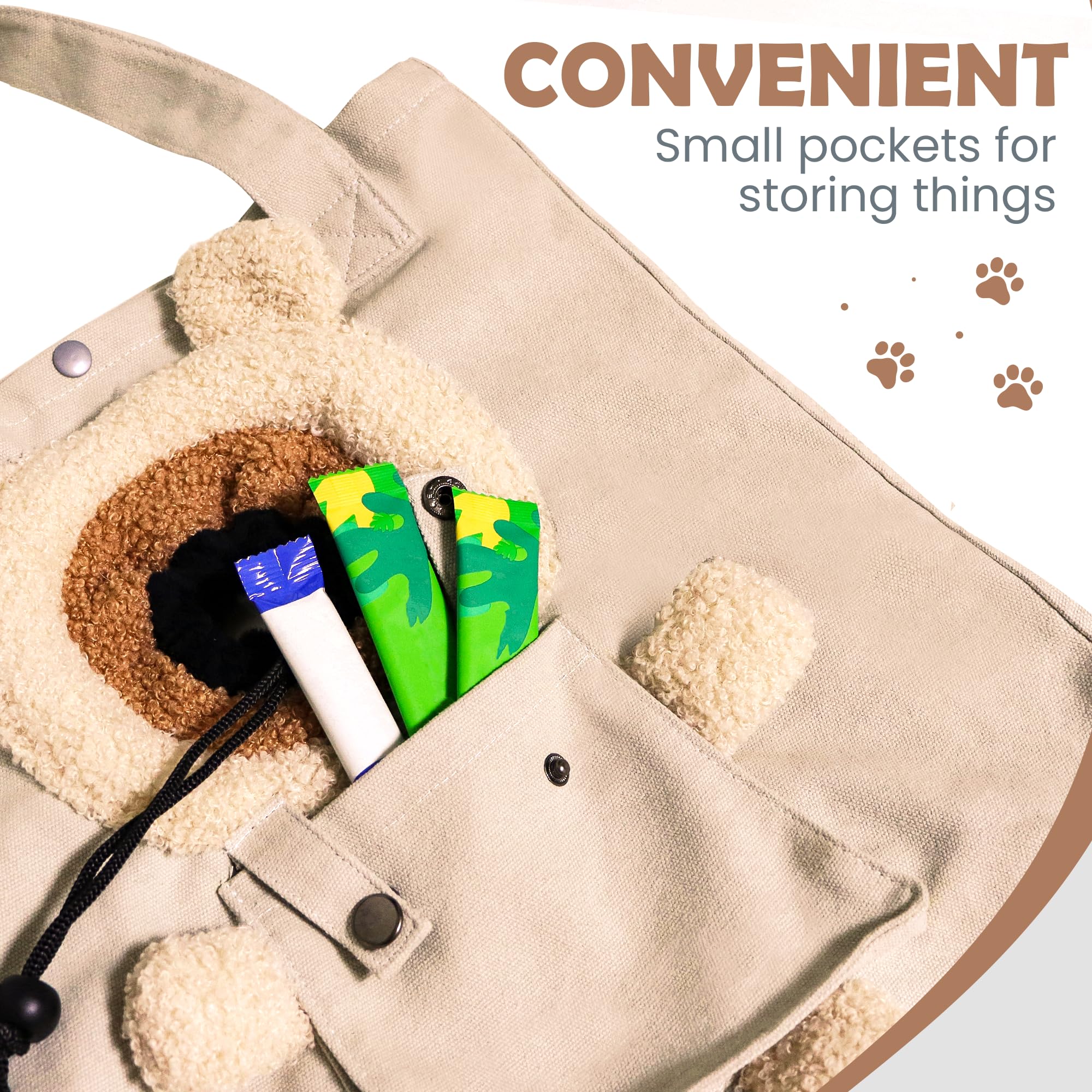 UFRITAN pet bag in outdoor shopping use for everyday errands