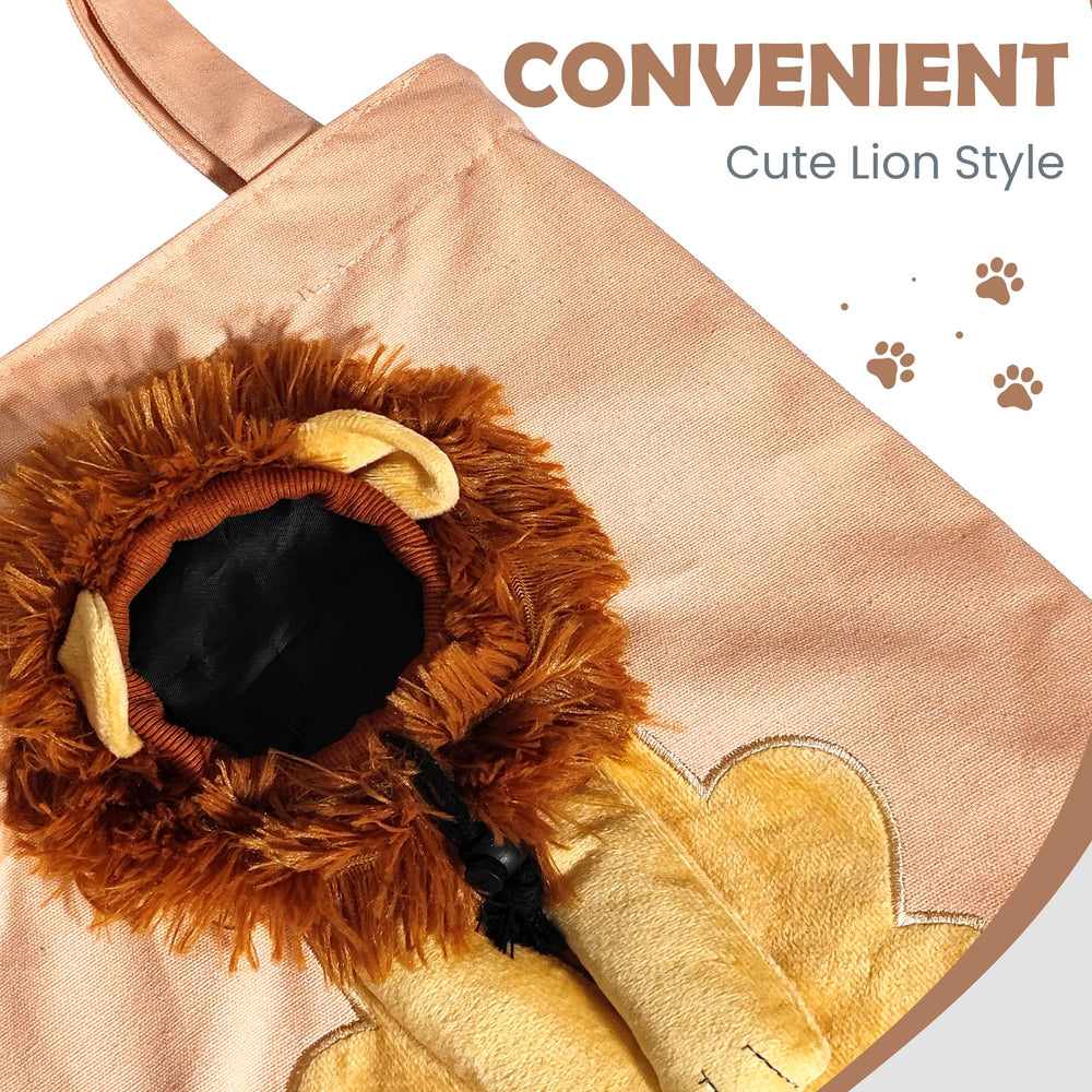 UFRITAN Size-dimensions illustration highlights 14x14 inch fit for small pets.