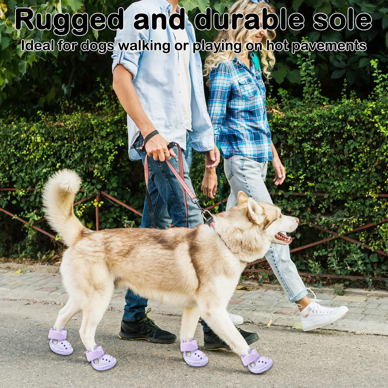 UGRASEA dog boots easy to clean design saves grooming time