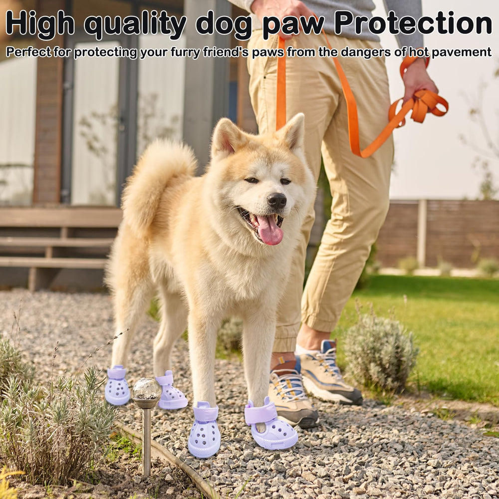 UGRASEA dog boots non-slip soles provide reliable traction on varied terrain