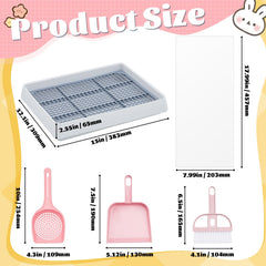 Uiifan litter box rabbit entry angle demonstrates easy, low-entry access for training.
