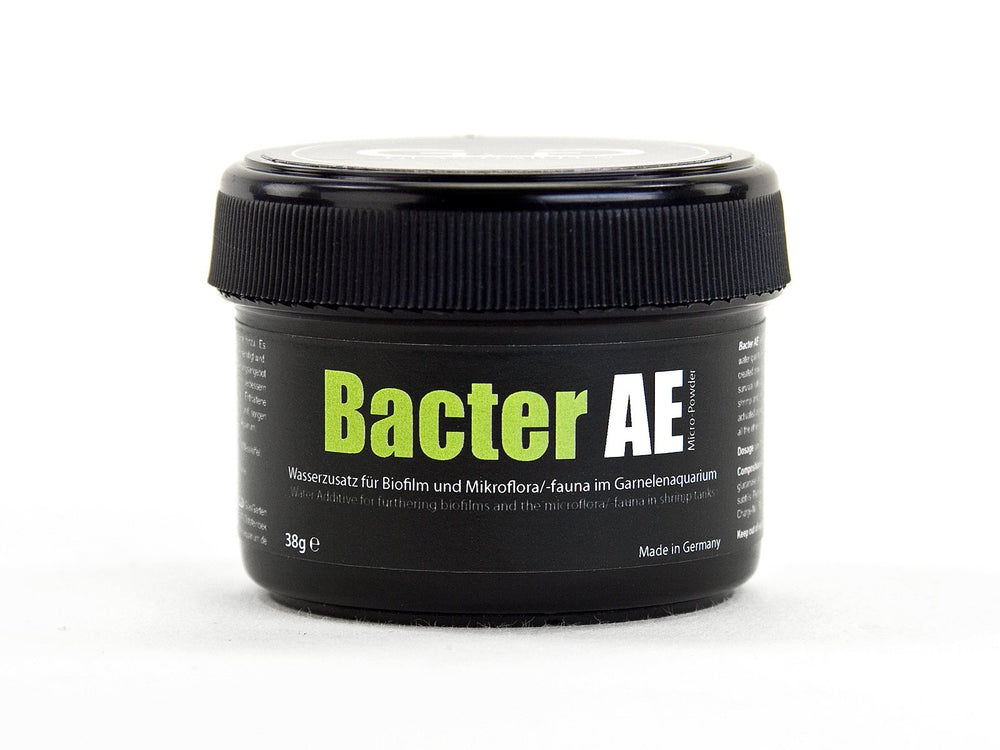 UINCLU GlasGarten Bacter AE shrimp powder pack boosts biofilm for healthier shrimp.