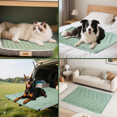 UIQELYS washable cooling mat with strong stitching for longevity