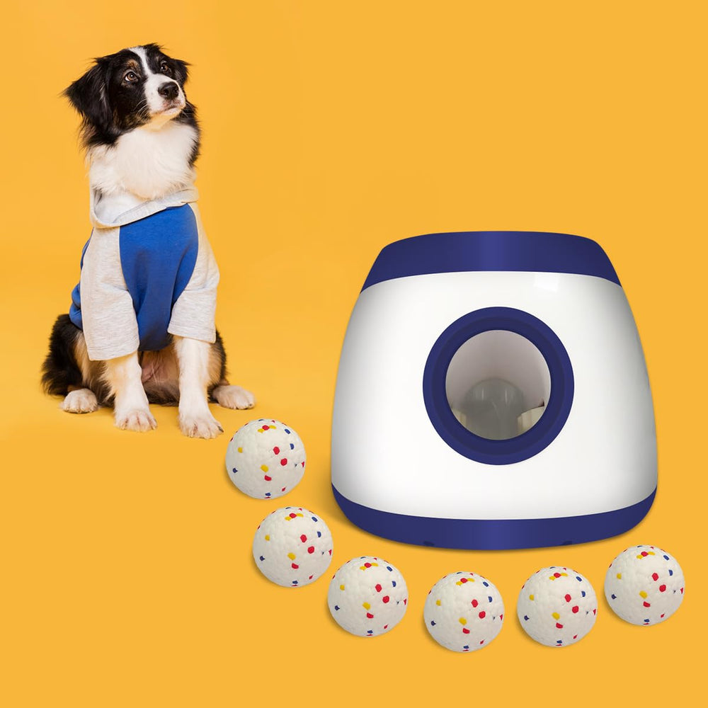UJQW AutoDog Launcher remote-control in action for convenient fetch sessions.