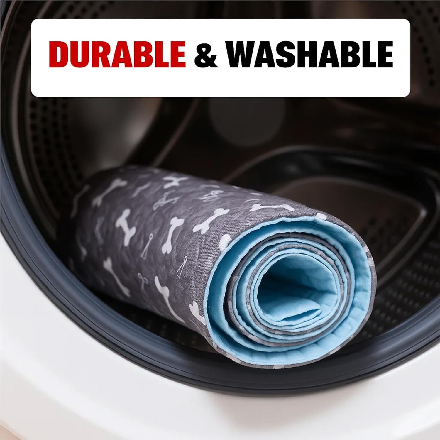 UKM puppy pads easy-clean design simplifies washing and reuse