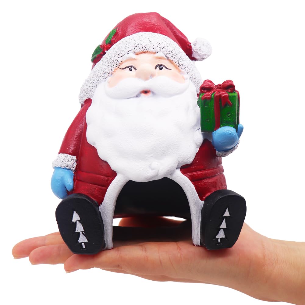 Ulifery Christmas themed aquarium decor adds color and holiday charm to tanks.