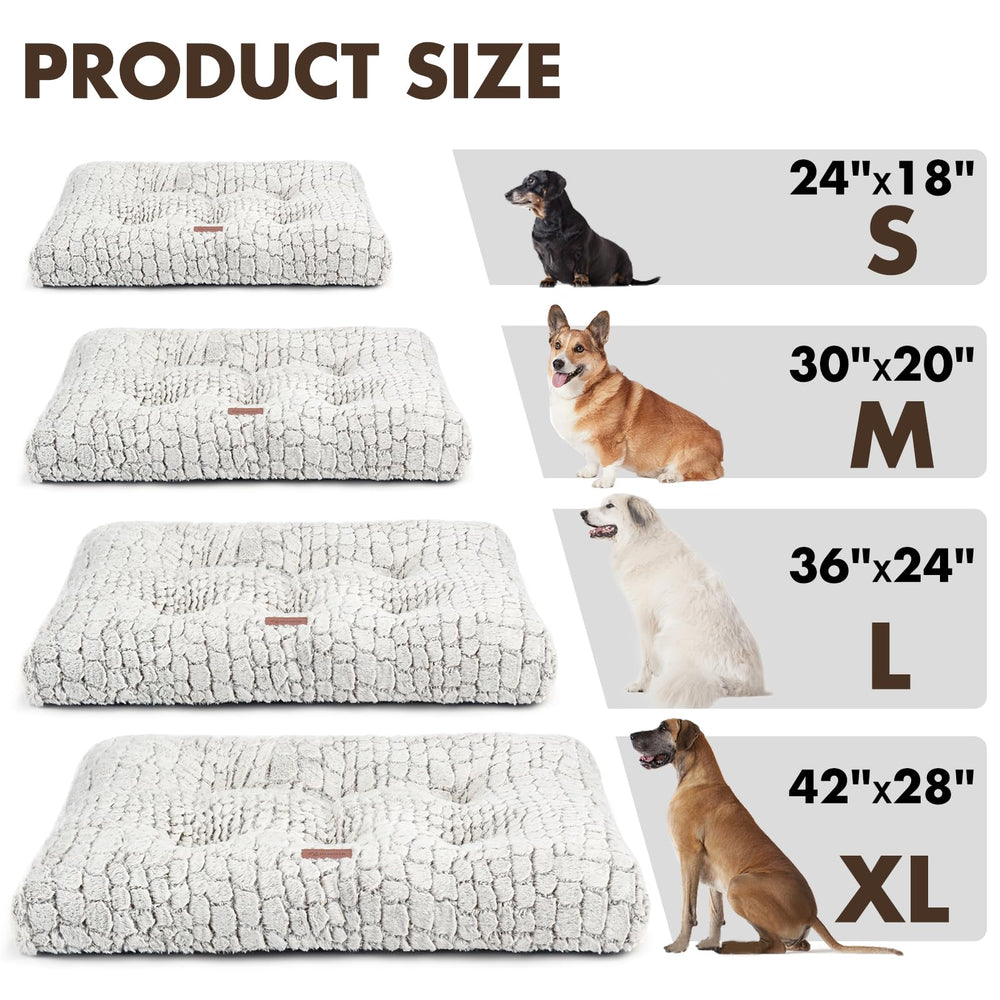 ULIGOTA dog bed is fully machine washable for easy cleaning.