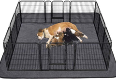ULIGOTA extra-large dog-pee-pad soft-blanket-texture for cozy lounging and protection.