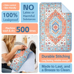 ULIGOTA four-layer absorbent design highlighted for fast moisture capture.