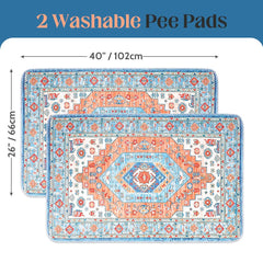 ULIGOTA four-layer pad close-up demonstrating rapid absorption and leak protection