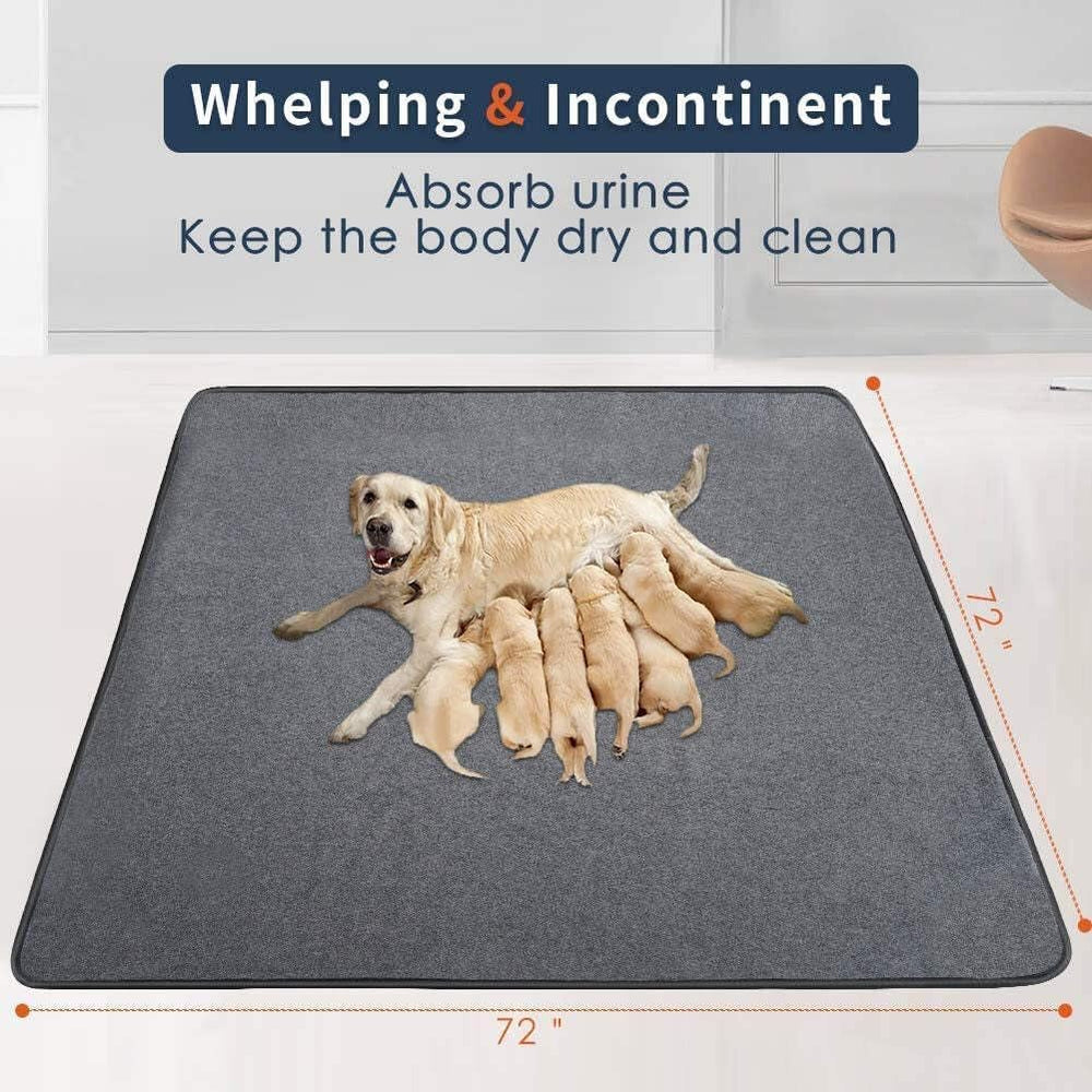 ULIGOTA machine-washable-dog-pad-easy-clean simplifies cleanup after messes and daily use.