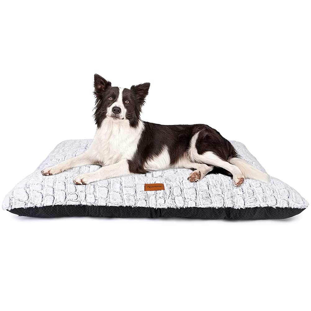 ULIGOTA plush dog bed top view for cozy lounging