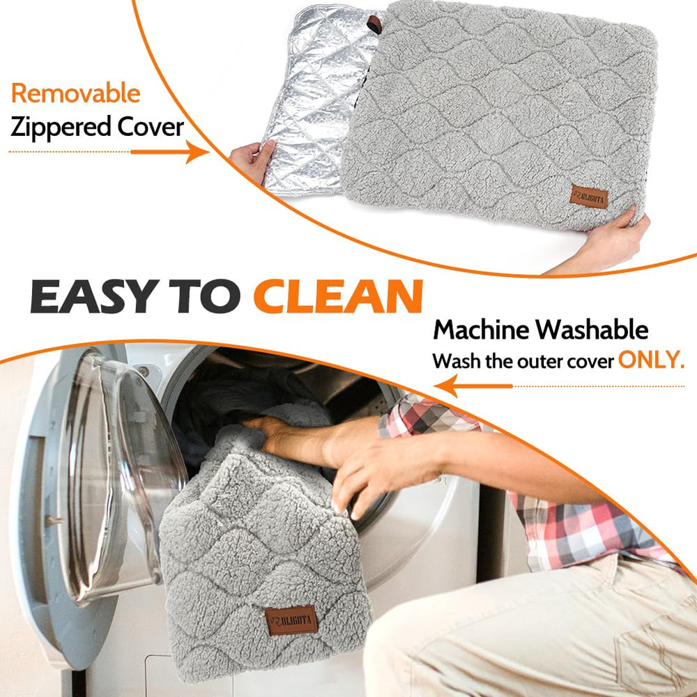 ULIGOTA self-warming mat is suitable for indoor and outdoor use.