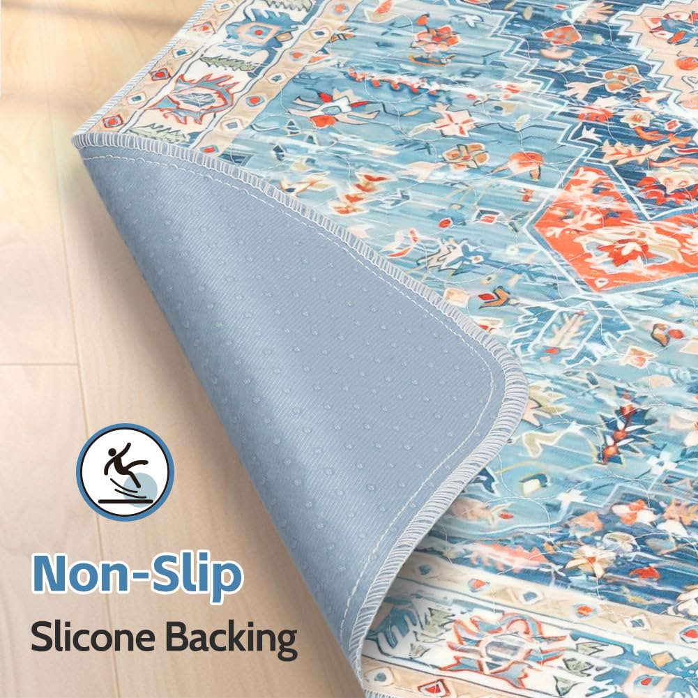 ULIGOTA non-slip bottom pad stays in place on floors and crates