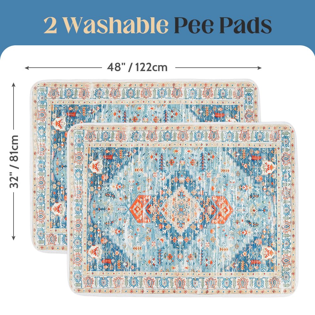 ULIGOTA whelping pad option provides soft absorbent surface for nursing litters