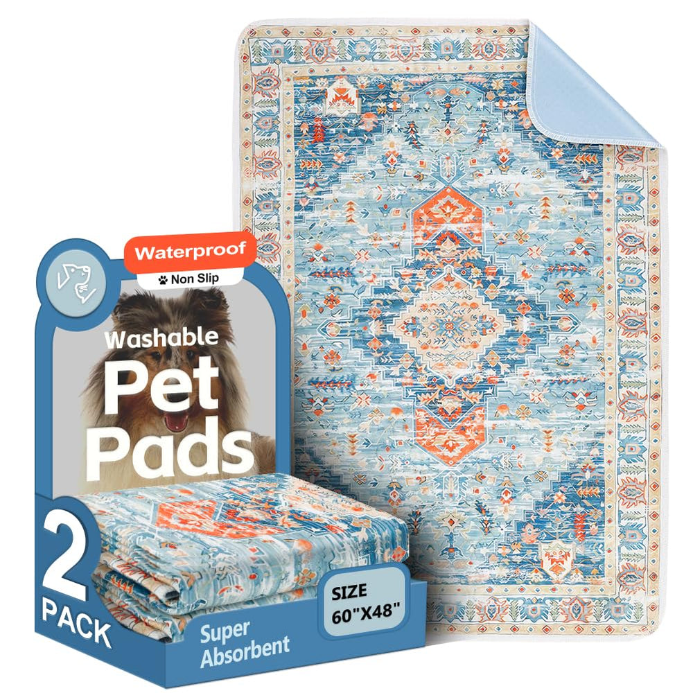 ULIGOTA washable pee pads with four-layer absorption to keep training spaces dry.