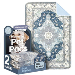 ULIGOTA washable puppy pads 40x26 fold for quick, reusable home potty training.