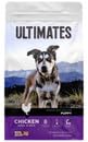 Ultimates Puppy Chicken Meal & Rice Dry Dog Food 5 lb product shot highlighting balanced nutrition for puppies.