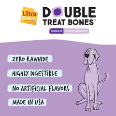 Ultra Chewy chicken-bacon-cheese-bone-display — flavor appeal.