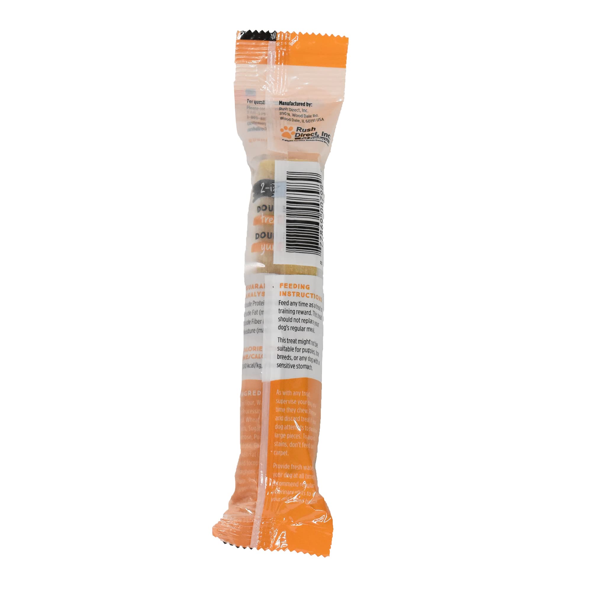 Ultra Chewy Peanut Butter Double Treat Bones durable-chew-test demonstrates strength against aggressive chewers.