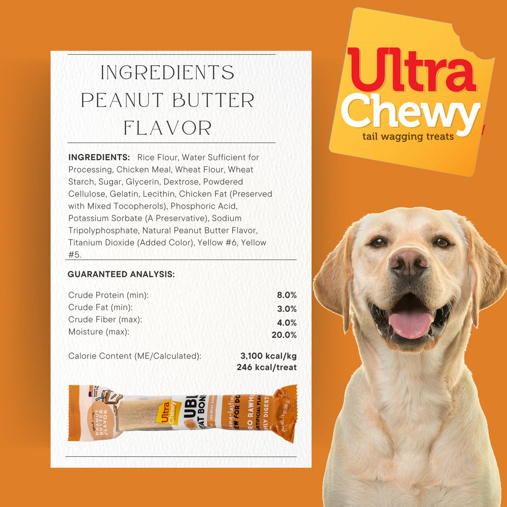 Ultra Chewy USA-made treats support long-lasting entertainment and dental health.