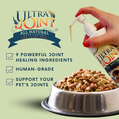 Ultra Joint ingredient label highlights glucosamine and chondroitin in the formula