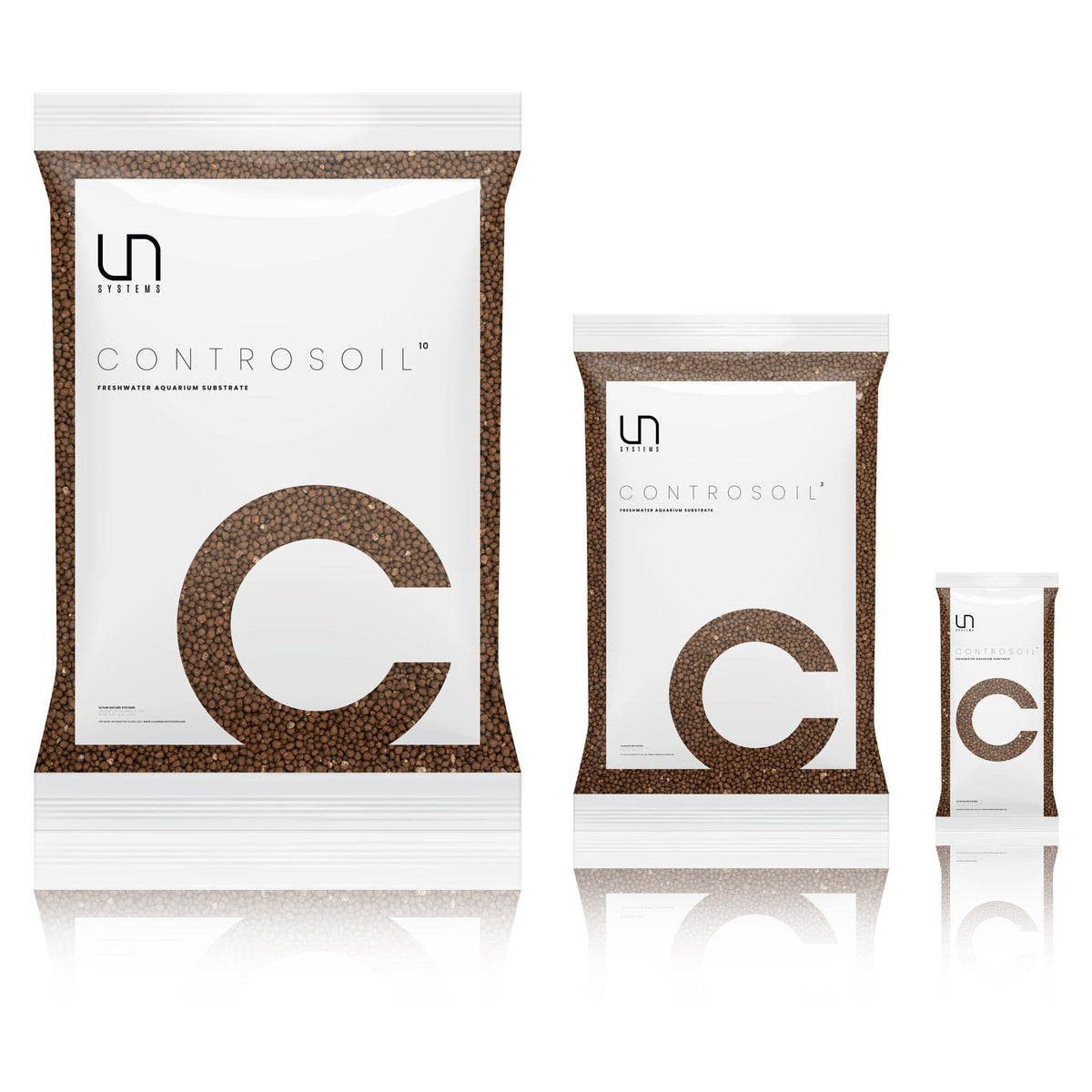 Ultum Nature Systems Controsoil brown fine grains support plant rooting with natural texture.