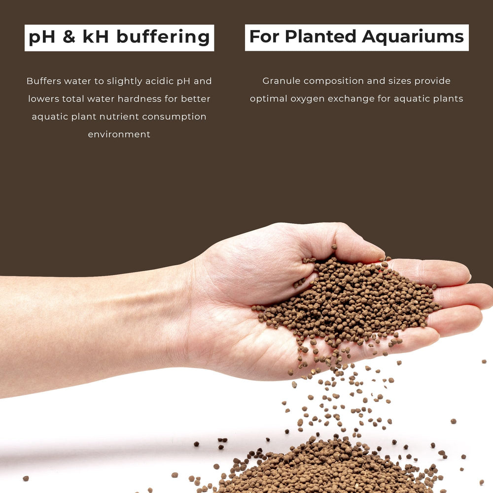 Ultum Nature Systems Controsoil volcanic ash detail emphasizes natural texture and nutrient base.